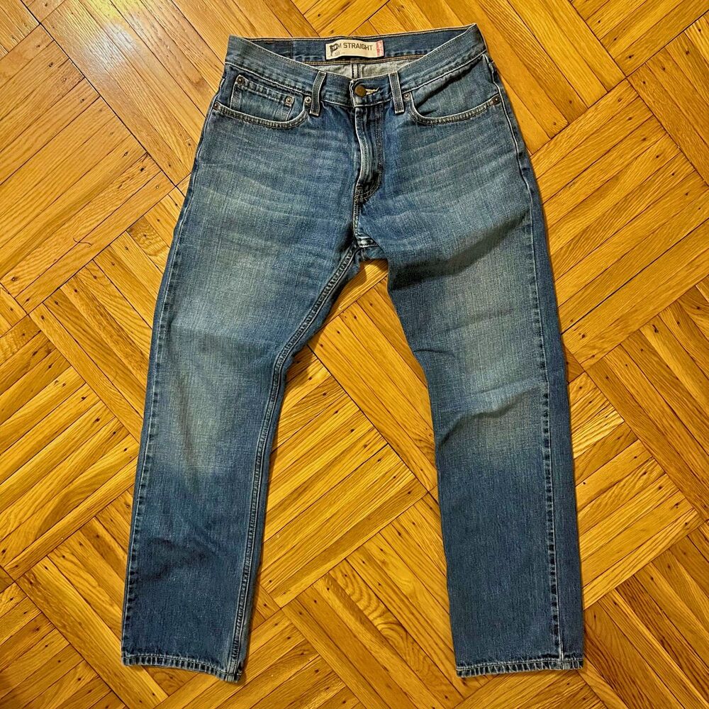 Vintage Levi's 514 Slim Straight Fit Jeans Overhaul 32W | 2006